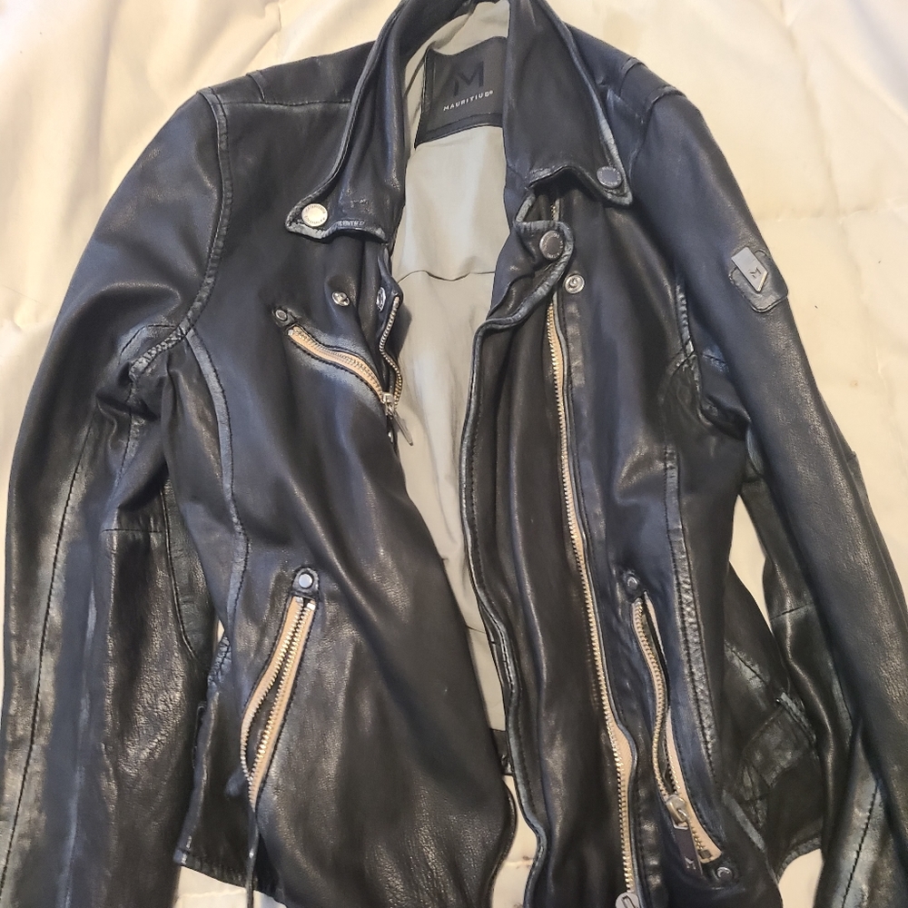 Genuine leather jacket